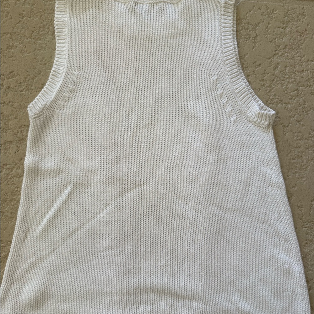 Chelsea & Theodore Ivory Knit Pullover - Picture 6 of 9
